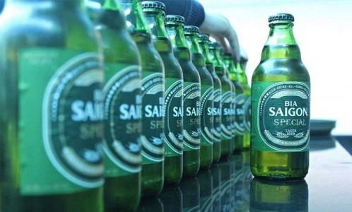 Bia Sài Gòn - Đơn giá: 20.000 đồng/chai